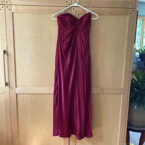 Laundry by Shelli Segal prom / formal dress in berry red.  Size 0.